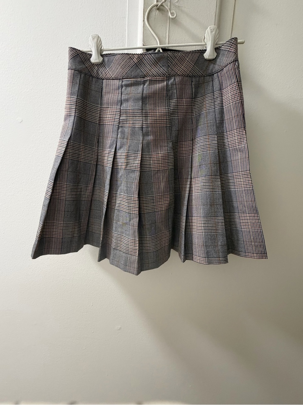 H&M Pleated Plaid Mini Skirt | Size US 2 | Preppy Academia - Picture 4 of 4